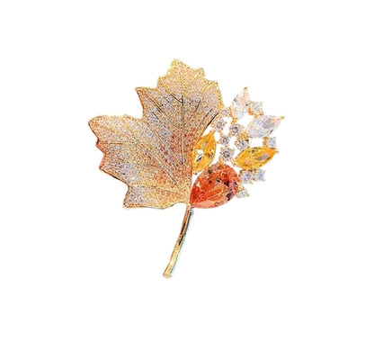 Autumn brooch